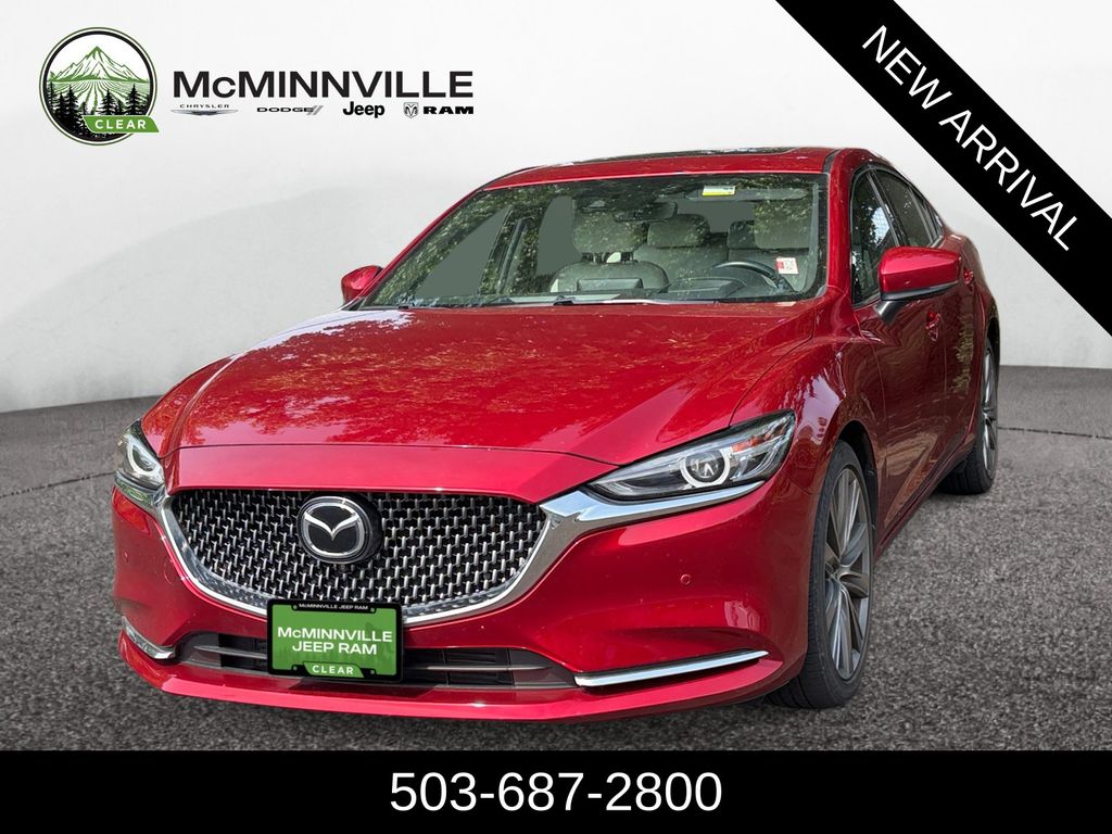 Soul Red Crystal Metallic 2018 Mazda MAZDA6 Sedan Front-Wheel Drive 6-Speed Automatic