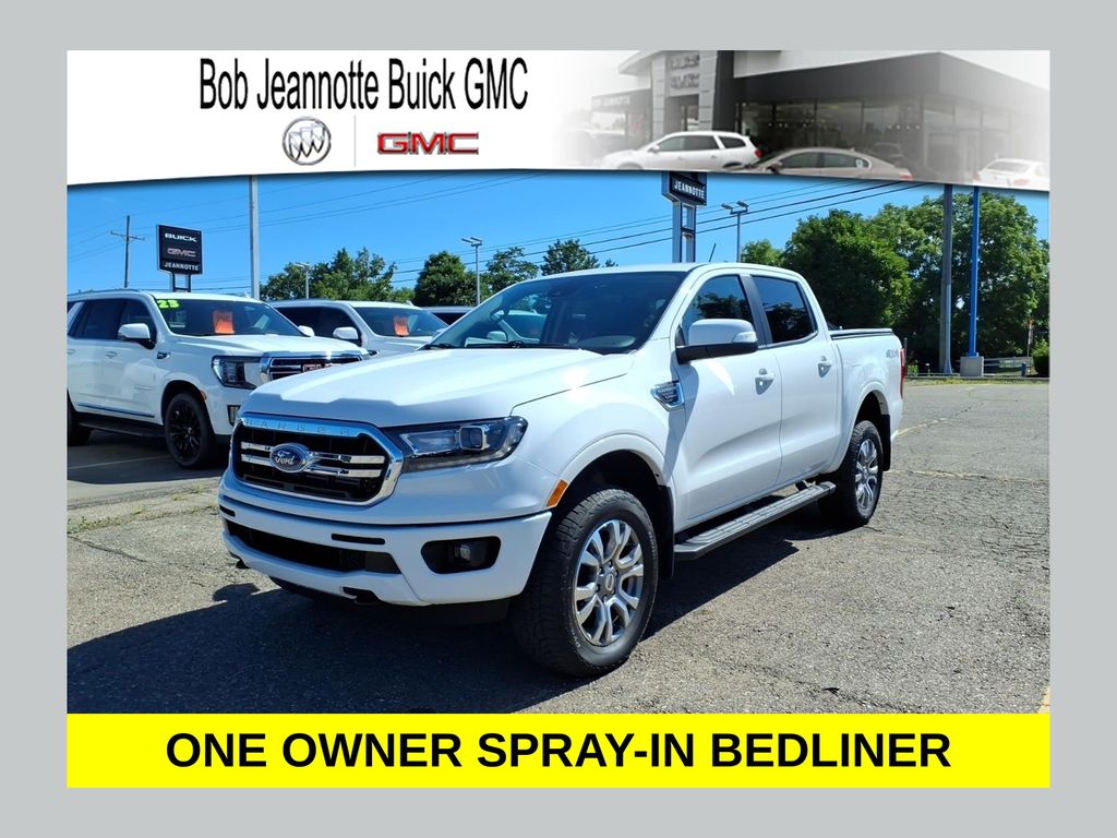 Oxford White 2023 Ford Ranger Pickup Truck Four-Wheel Drive Automatic