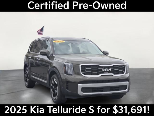 Dark Moss 2025 Kia Telluride SUV / Crossover Front-Wheel Drive 8-Speed Automatic