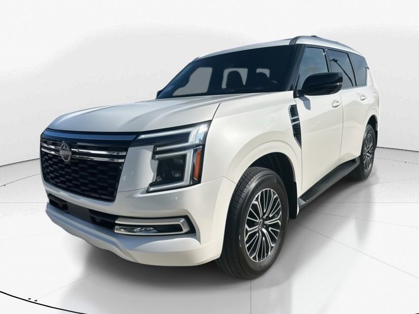 2025 Aspen White Tricoat Nissan Armada SL RWD SUV