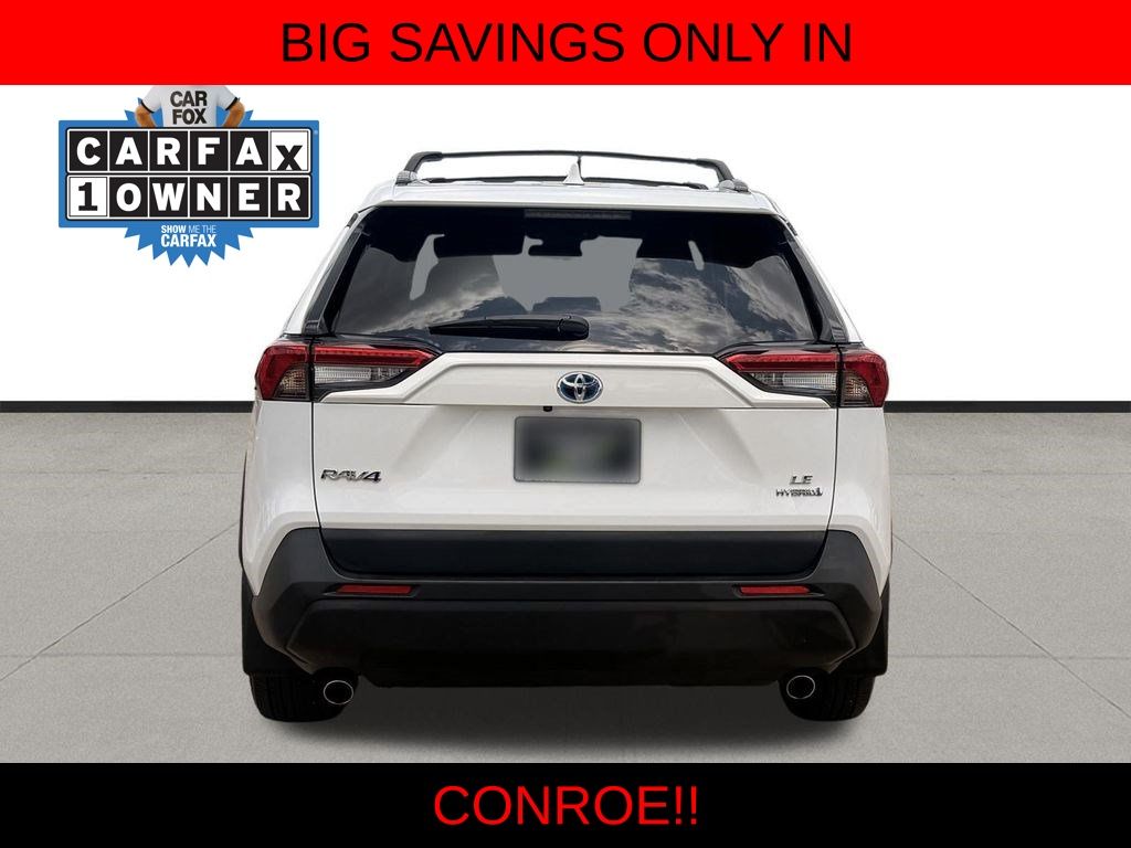 2024 Toyota RAV4 Hybrid LE White at Don McGill Toyota