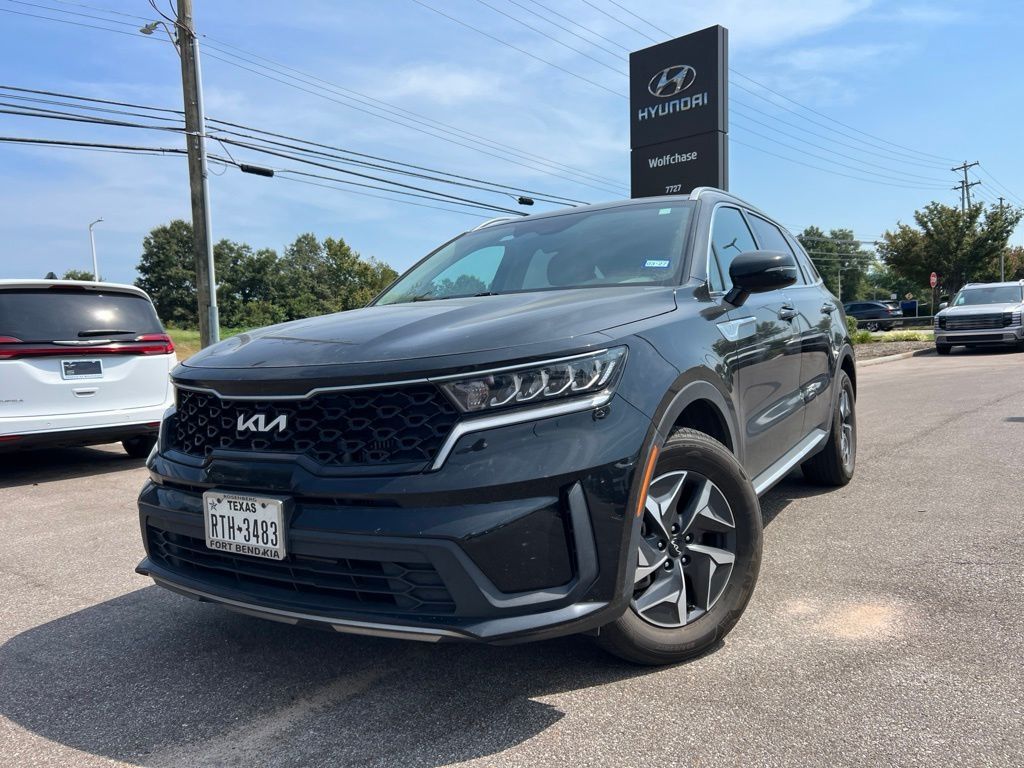 Aurora Black 2022 Kia Sorento Hybrid SUV / Crossover Front-Wheel Drive 6-Speed Automatic