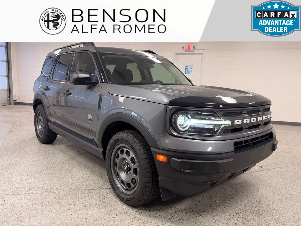 Gray Metallic 2024 Ford Bronco Sport SUV / Crossover All-Wheel Drive 8-Speed Automatic