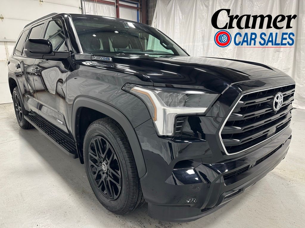 Midnight Black Metallic 2026 Toyota Sequoia Limited 4WD SUV / Crossover Four-Wheel Drive Automatic