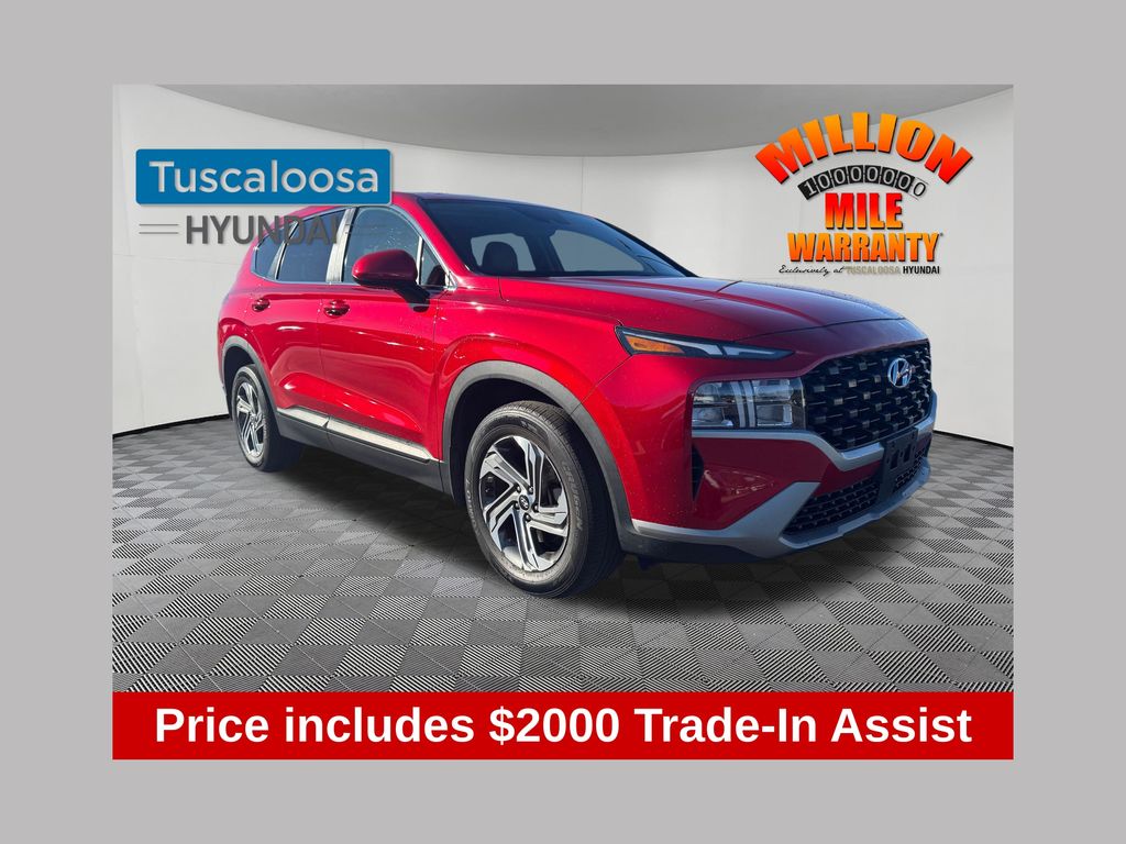 Calypso Red 2023 Hyundai Santa Fe SE FWD SUV / Crossover Front-Wheel Drive 8-Speed Automatic