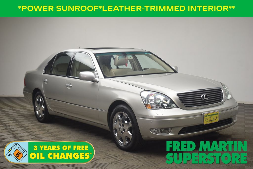 used 2003 Lexus LS car, priced at $12,000