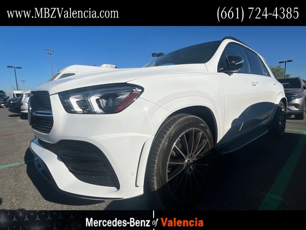 Polar White 2023 Mercedes-Benz GLE SUV / Crossover Rear-Wheel Drive 9-Speed Automatic