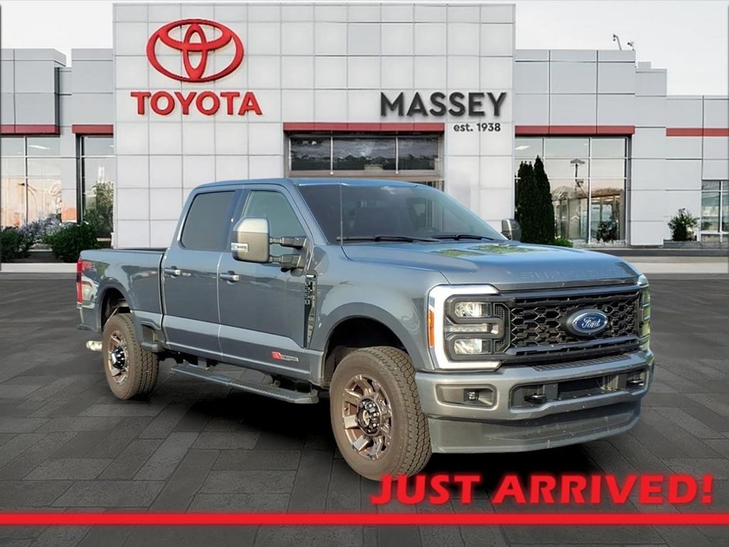 Stone Gray Metallic 2023 Ford F-250 Super Duty Pickup Truck Four-Wheel Drive Automatic