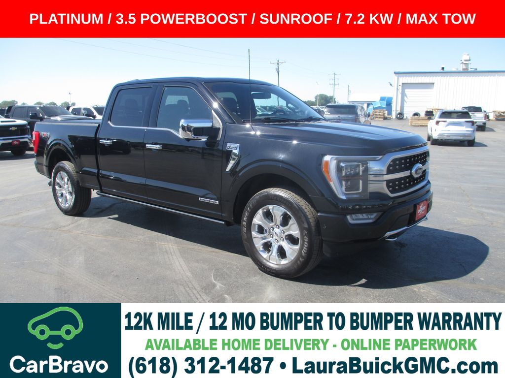 Agate Black Metallic 2023 Ford F-150 Pickup Truck Four-Wheel Drive Automatic