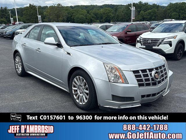 Radiant Silver Metallic 2012 Cadillac CTS Sedan All-Wheel Drive 6-Speed Automatic