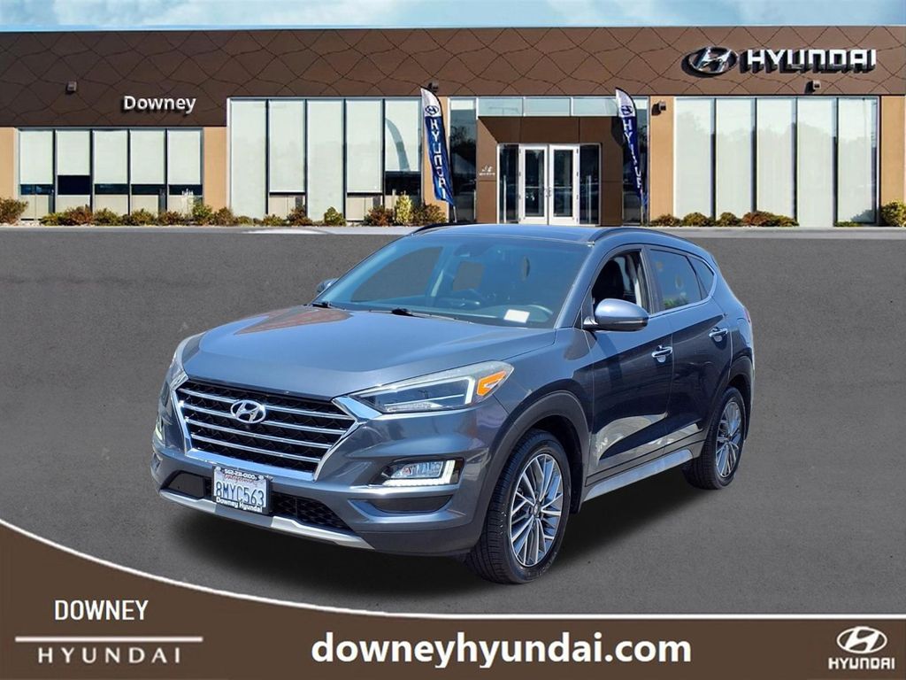 Dusk Blue 2020 Hyundai Tucson SUV / Crossover All-Wheel Drive 6-Speed Automatic