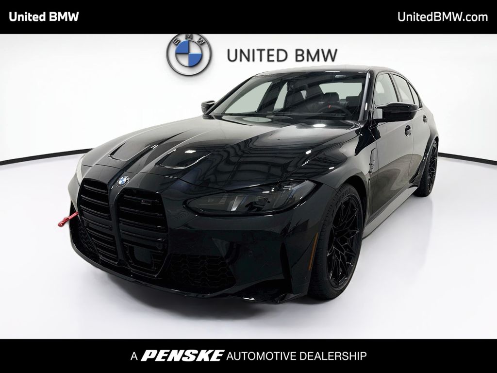 Black Sapphire Metallic 2027 BMW M3 Sedan All-Wheel Drive 8-Speed Automatic