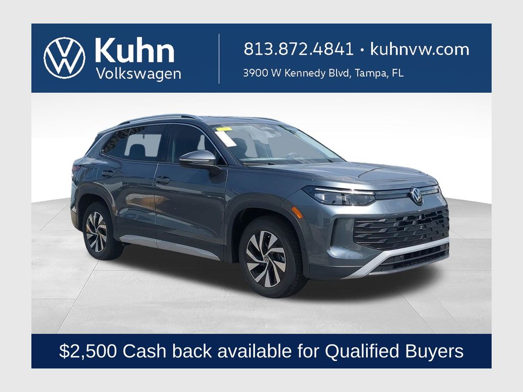 Platinum Gray Metallic 2026 Volkswagen Tiguan SUV / Crossover Front-Wheel Drive 8-Speed Automatic