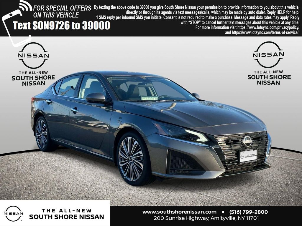 Gray (Gun Metallic) 2025 Nissan Altima 2.5 SL FWD Sedan Front-Wheel Drive Continuously Variable Transmission