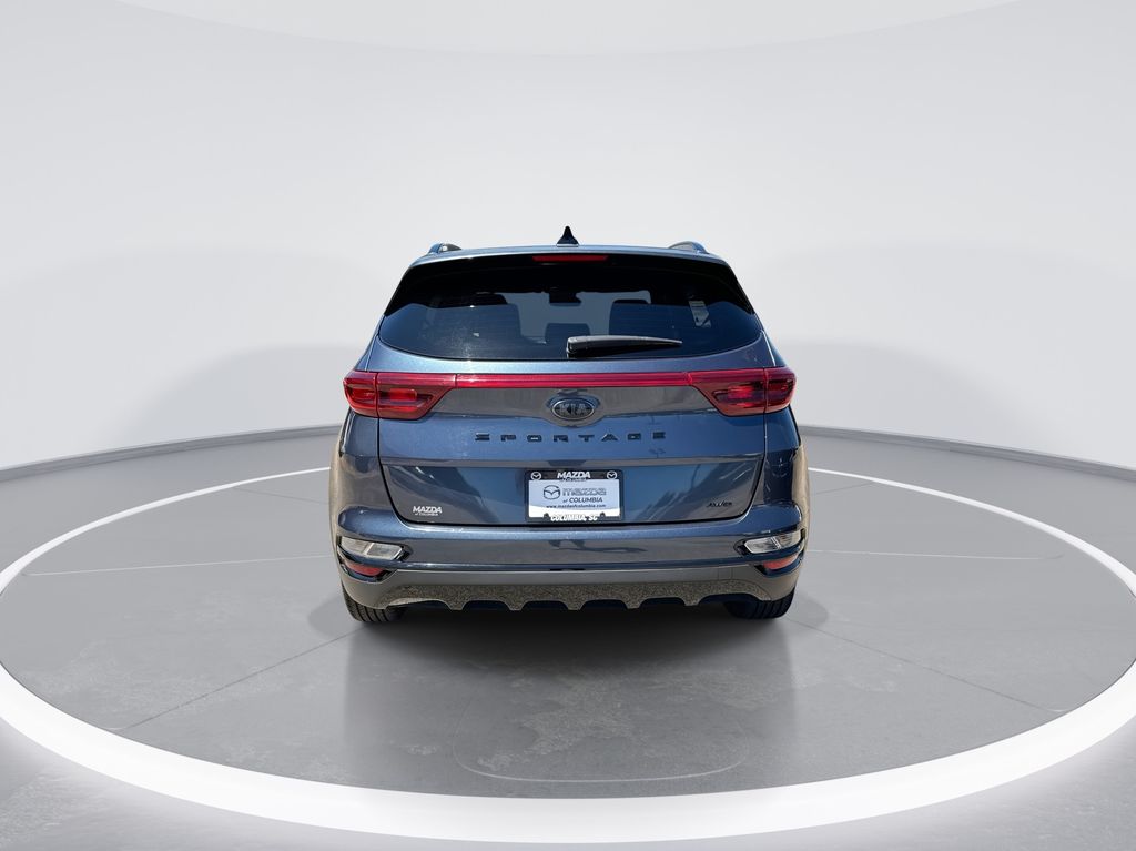 2022 Kia Sportage Nightfall Blue at Matthews Motors of Wilmington
