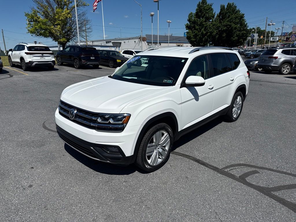 2019 Volkswagen Atlas 3.6L V6 SE White at Carlisle Cadillac Buick GMC