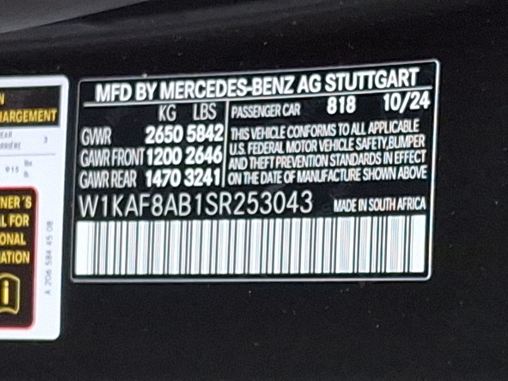 2025 Mercedes-Benz C-Class AMG C 63 22