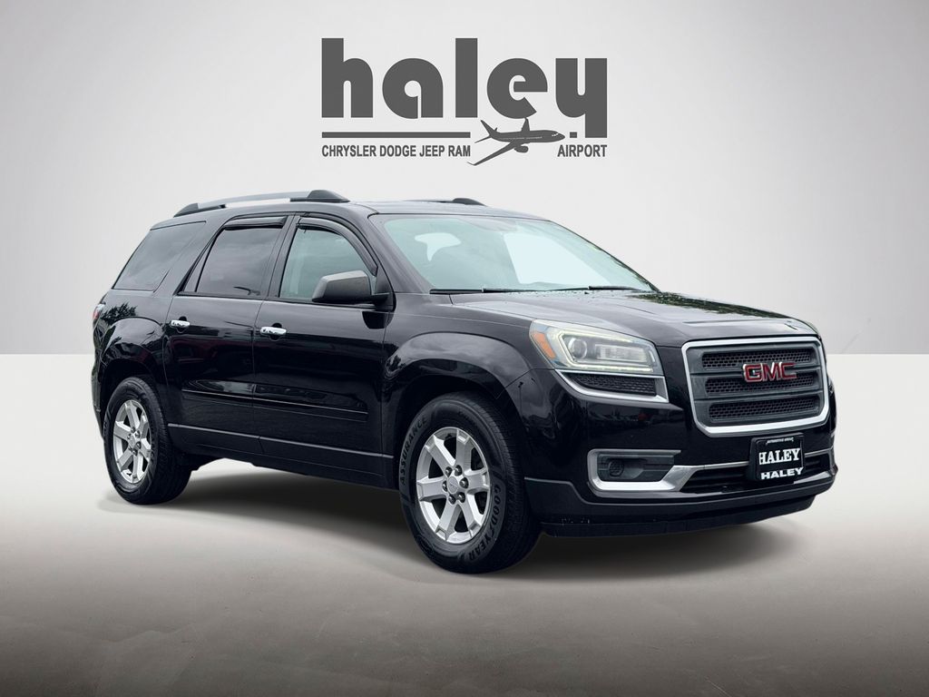 Black (Ebony Twilight Metallic) 2016 GMC Acadia SUV / Crossover All-Wheel Drive 6-Speed Automatic