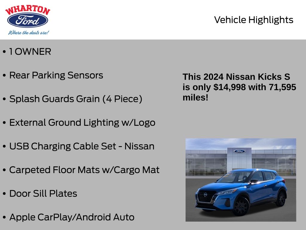 2024 Nissan Kicks S - 5