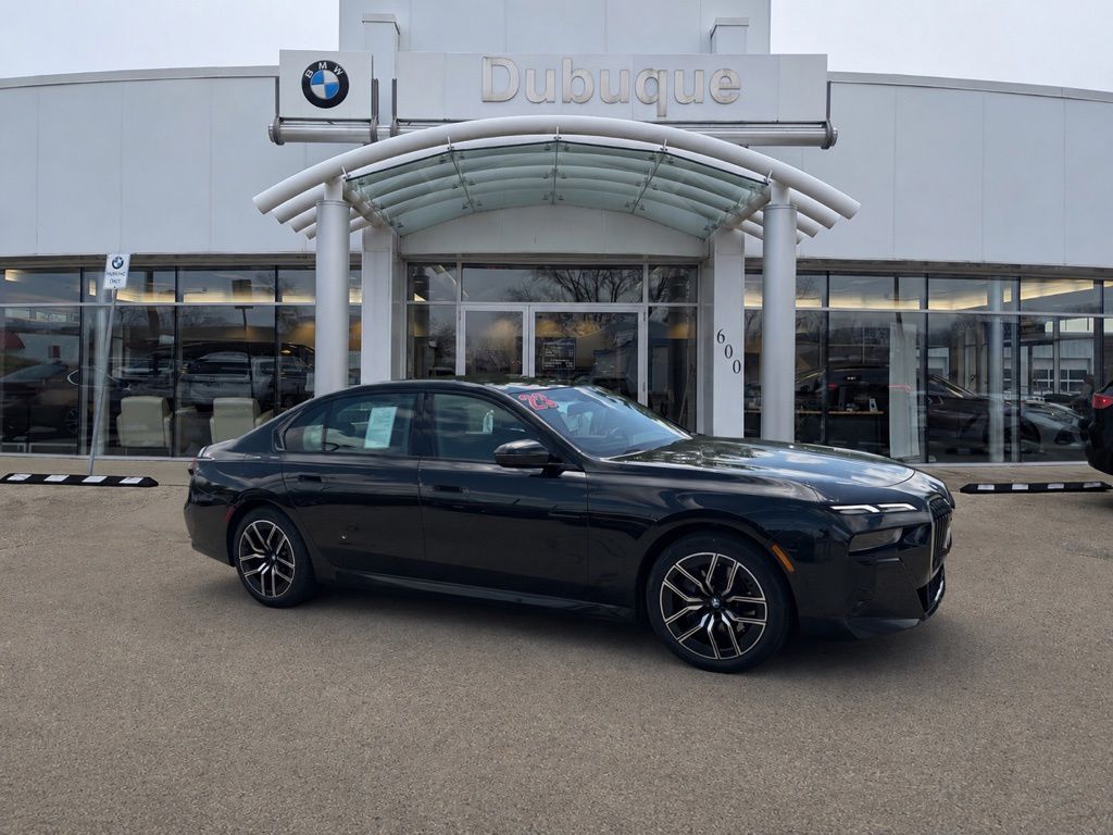 Black Sapphire Metallic 2023 BMW 7 Series 740i RWD Sedan Rear-Wheel Drive 8-Speed Automatic
