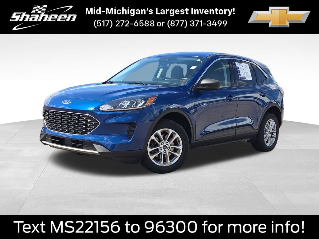 Atlas Blue Metallic 2022 Ford Escape SUV / Crossover All-Wheel Drive 8-Speed Automatic
