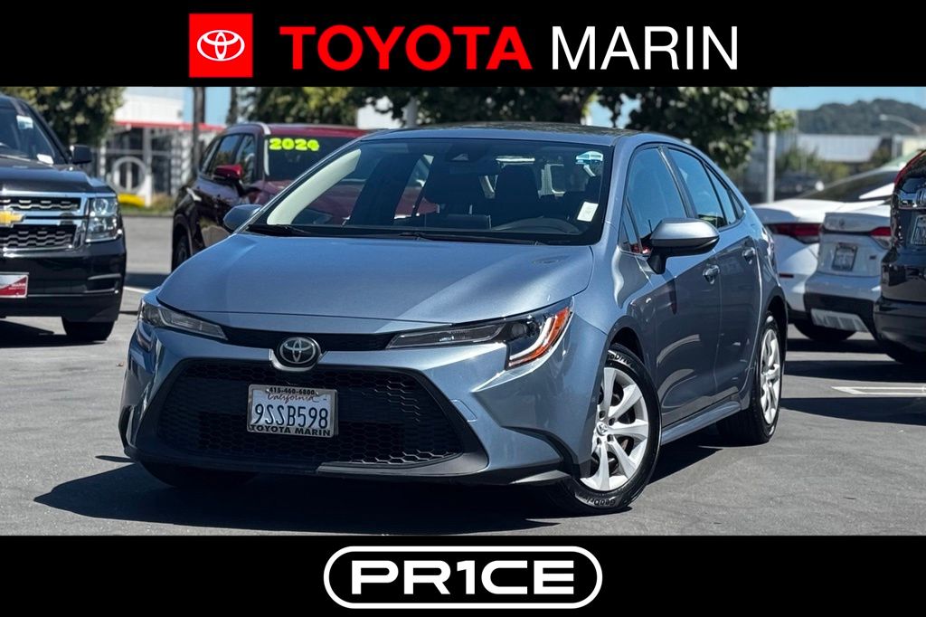 Celestite 2020 Toyota Corolla Sedan Front-Wheel Drive Continuously Variable Transmission
