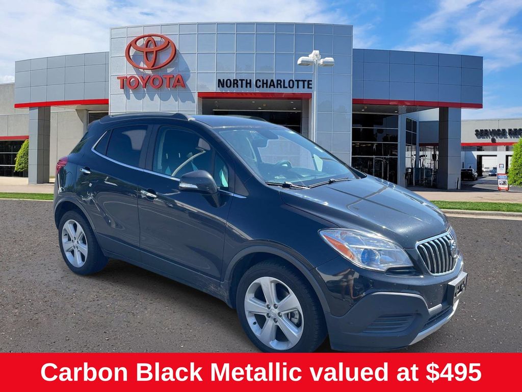 Carbon Black Metallic 2015 Buick Encore SUV / Crossover Front-Wheel Drive 6-Speed Automatic Overdrive