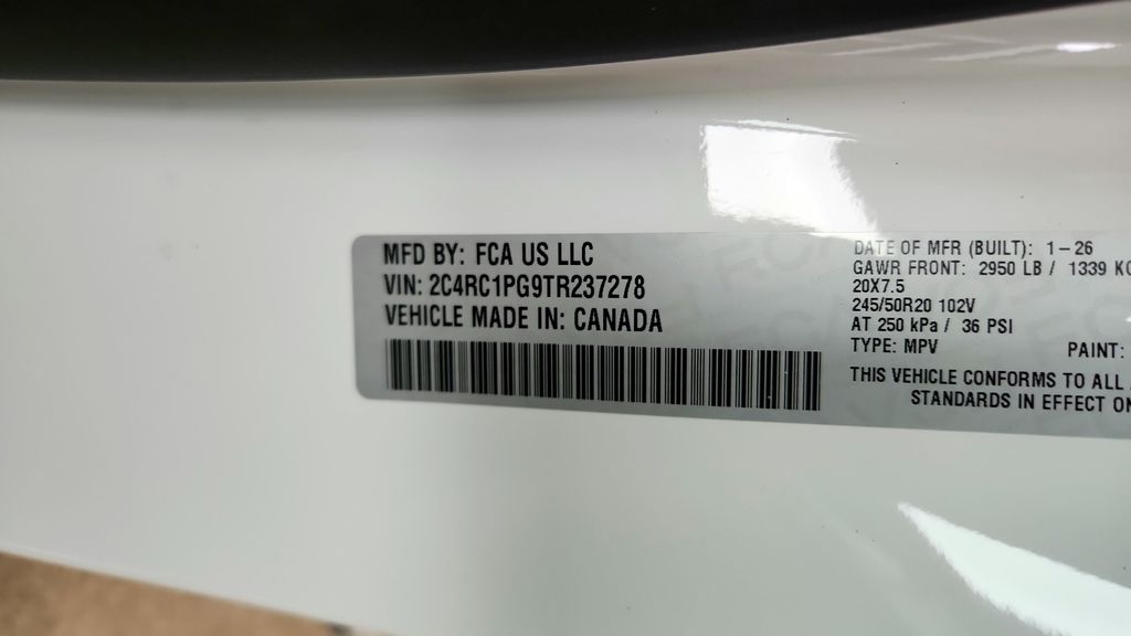 2026 Chrysler Pacifica