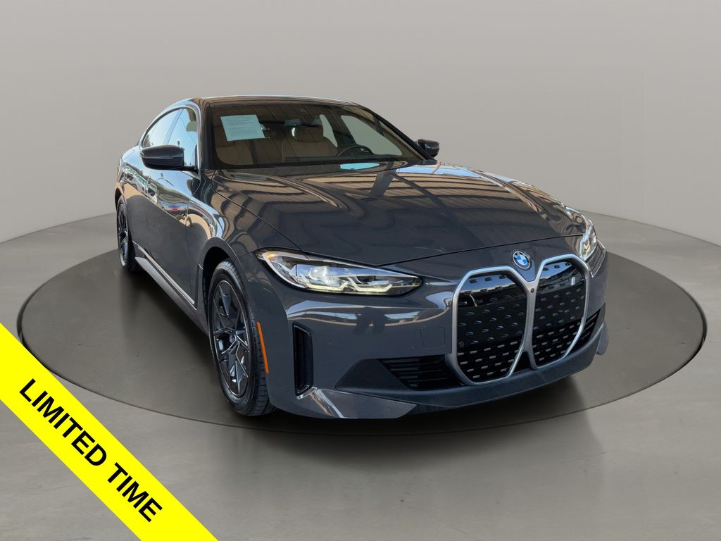 Individual Dravit Gray Metallic 2023 BMW i4 Sedan Rear-Wheel Drive Automatic