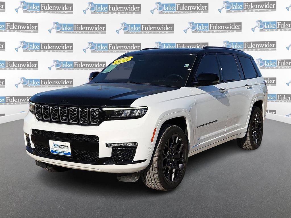 Bright White Clearcoat 2023 Jeep Grand Cherokee L SUV / Crossover Four-Wheel Drive 8-Speed Automatic