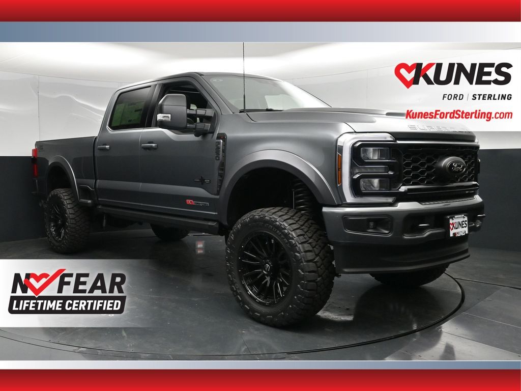 Gray Metallic 2026 Ford F-250 Super Duty Pickup Truck Four-Wheel Drive Automatic