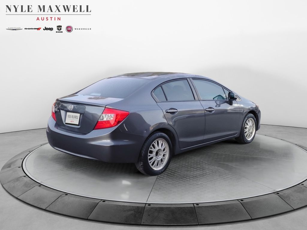 Used Car 2012 Honda Civic  Lx For Sale Under $10,000 In Austin, Texas