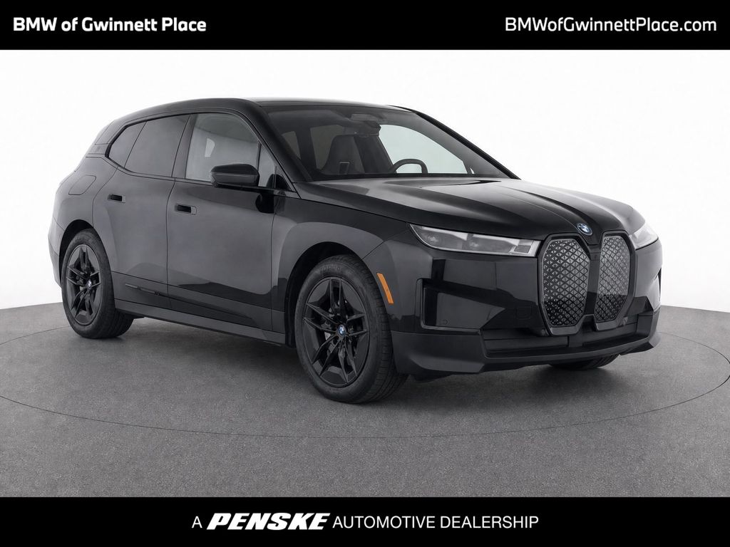 Black Sapphire Metallic 2023 BMW iX SUV / Crossover All-Wheel Drive Automatic