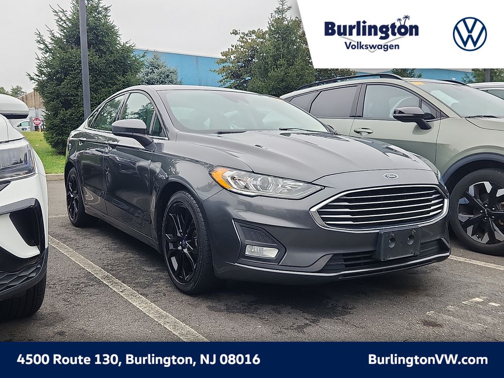 Gray (Magnetic) 2019 Ford Fusion Sedan Front-Wheel Drive 6-Speed Automatic