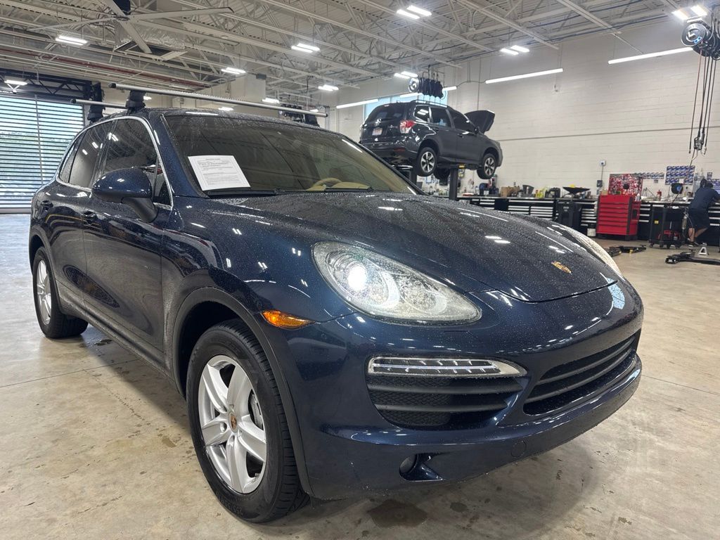 Dark Blue Metallic 2012 Porsche Cayenne SUV / Crossover All-Wheel Drive 8-Speed Automatic