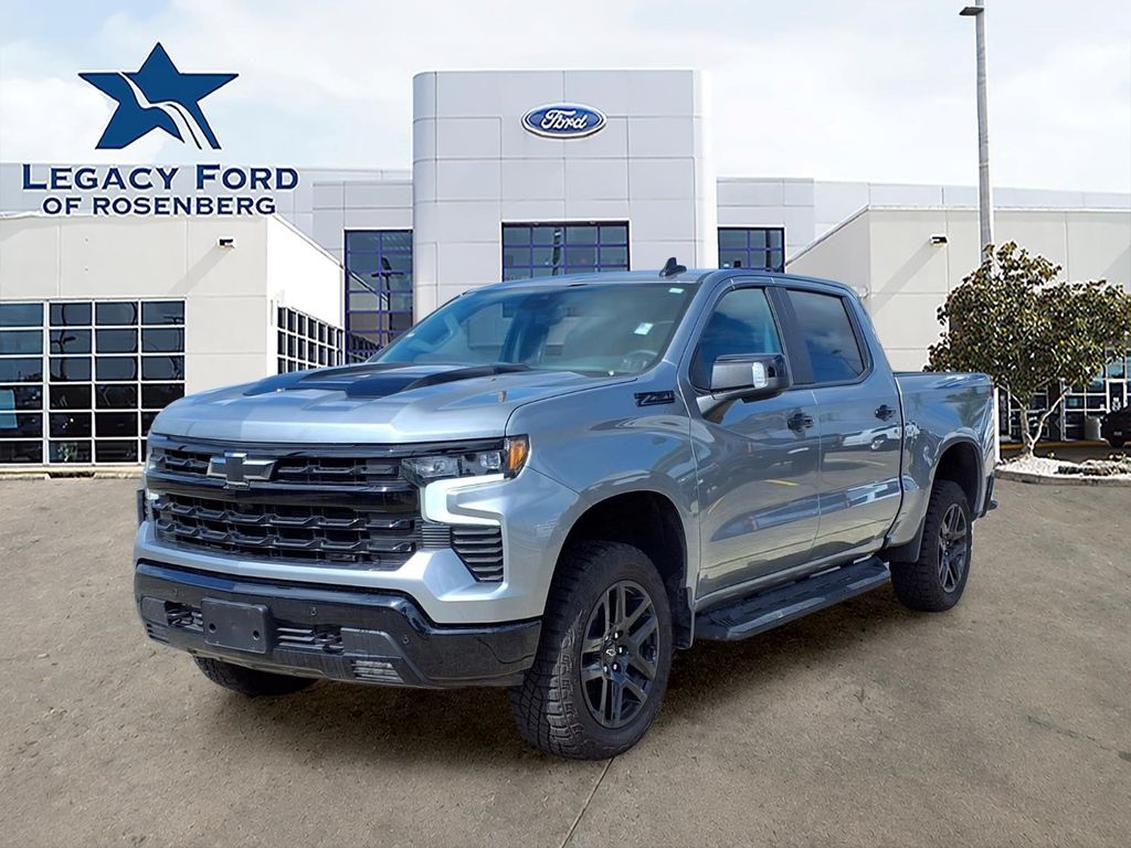 Sterling Gray Metallic 2026 Chevrolet Silverado 1500 Pickup Truck Four-Wheel Drive Automatic