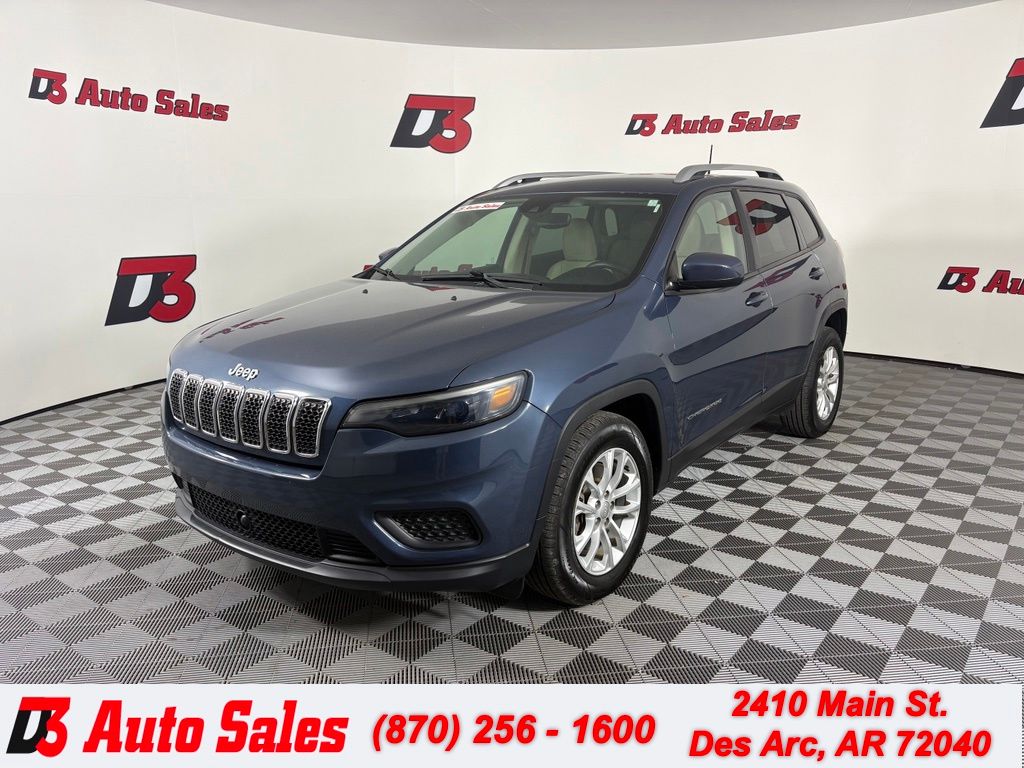 Slate Blue Pearlcoat 2020 Jeep Cherokee SUV / Crossover Front-Wheel Drive 9-Speed Automatic