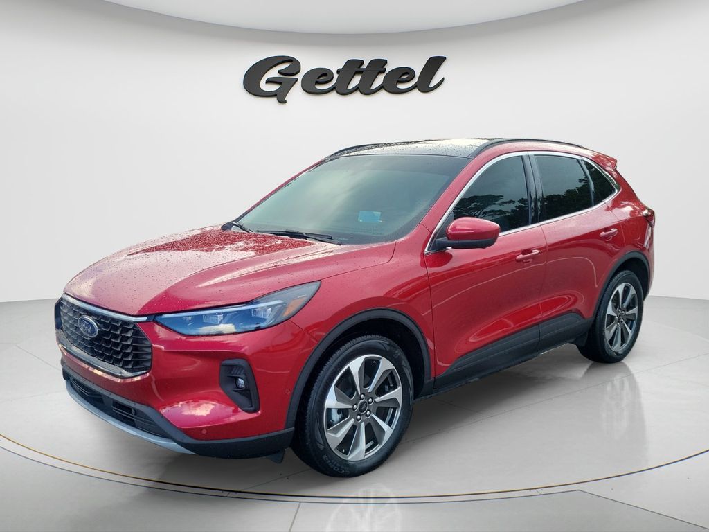 Red Metallic 2024 Ford Escape Hybrid SUV / Crossover All-Wheel Drive Continuously Variable Transmission
