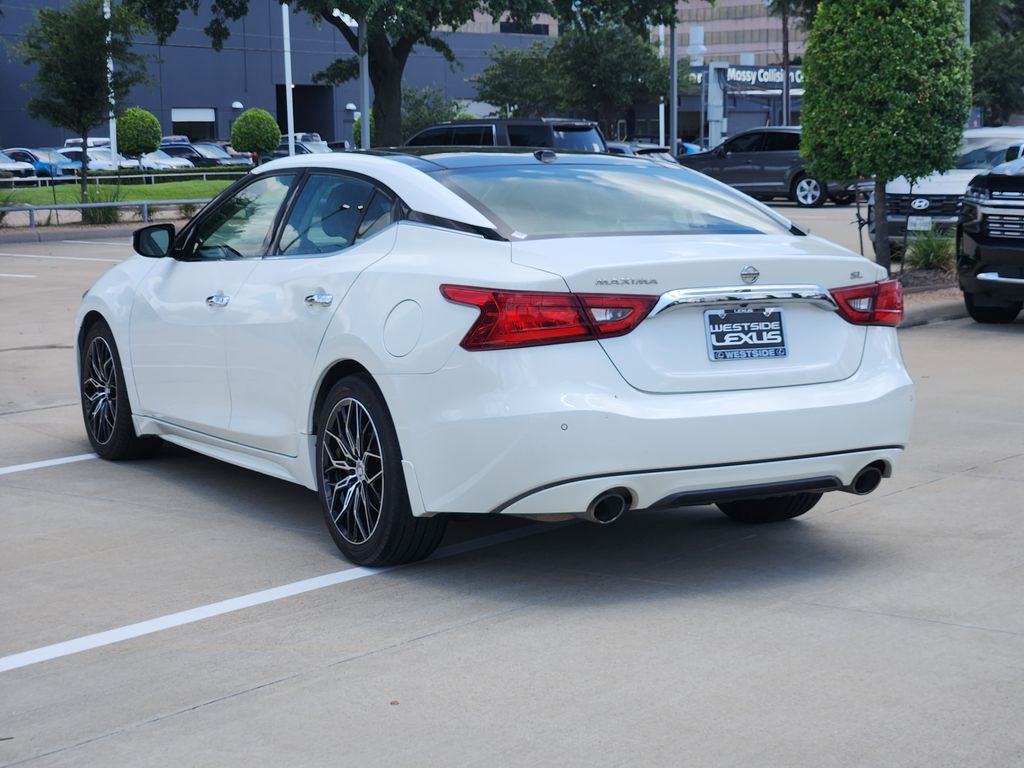 2017 Nissan Maxima 3.5 SL White at DeMontrond Automotive Group
