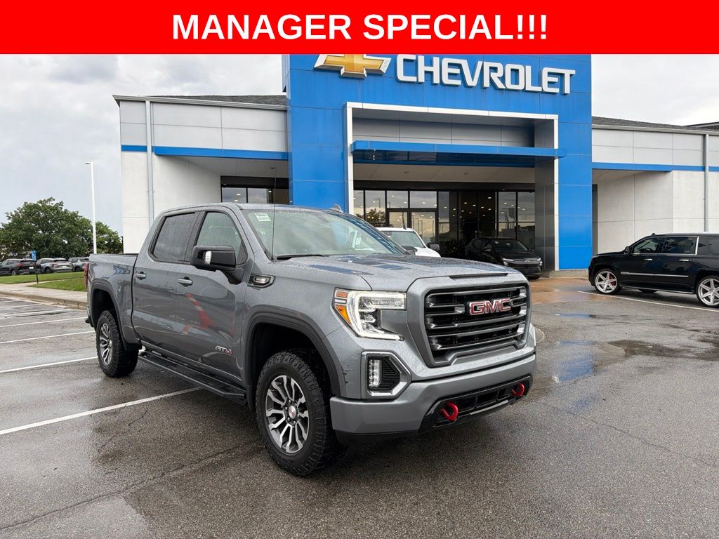 Gray (Satin Steel Metallic) 2022 GMC Sierra 1500 Limited Pickup Truck Four-Wheel Drive Automatic