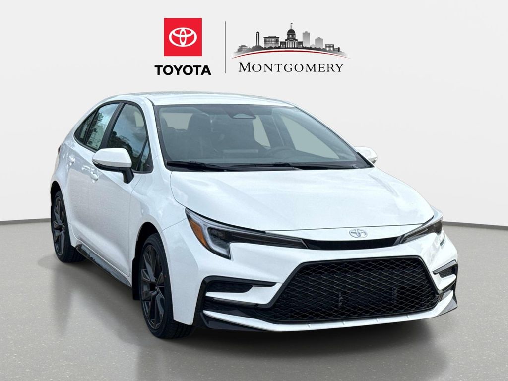 Ice Cap 2026 Toyota Corolla SE FWD Sedan Front-Wheel Drive Continuously Variable Transmission