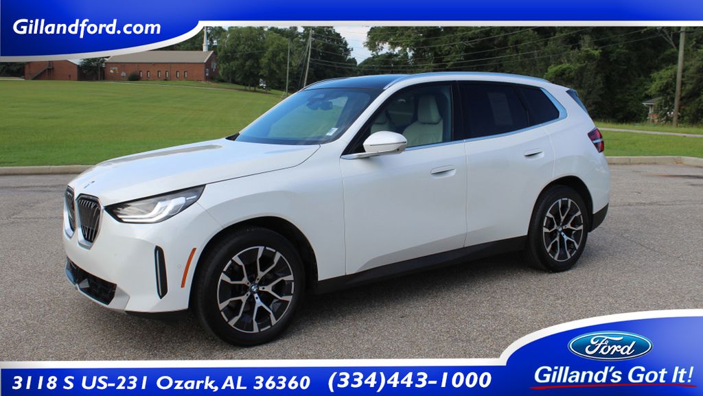 White Metallic 2025 BMW X3 SUV / Crossover All-Wheel Drive 8-Speed Automatic