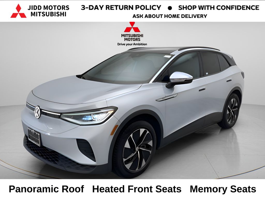 Silver Metallic 2021 Volkswagen ID.4 SUV / Crossover Rear-Wheel Drive Automatic