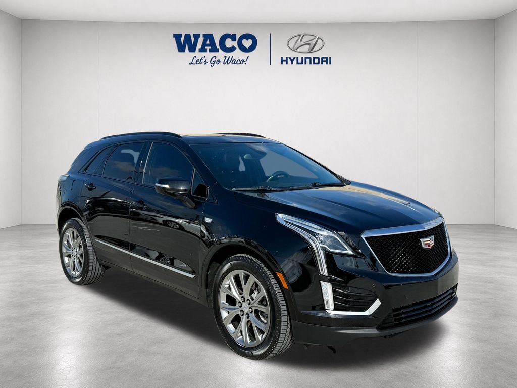Stellar Black Metallic 2021 Cadillac XT5 SUV / Crossover Four-Wheel Drive 9-Speed Automatic