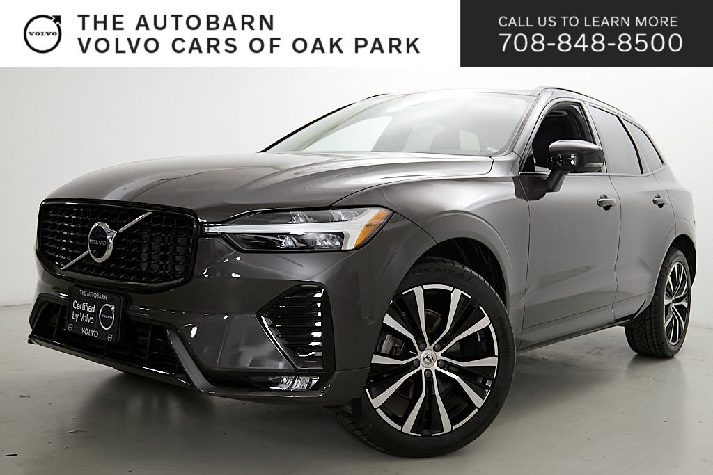 Platinum Gray Metallic 2023 Volvo XC60 SUV / Crossover All-Wheel Drive Automatic