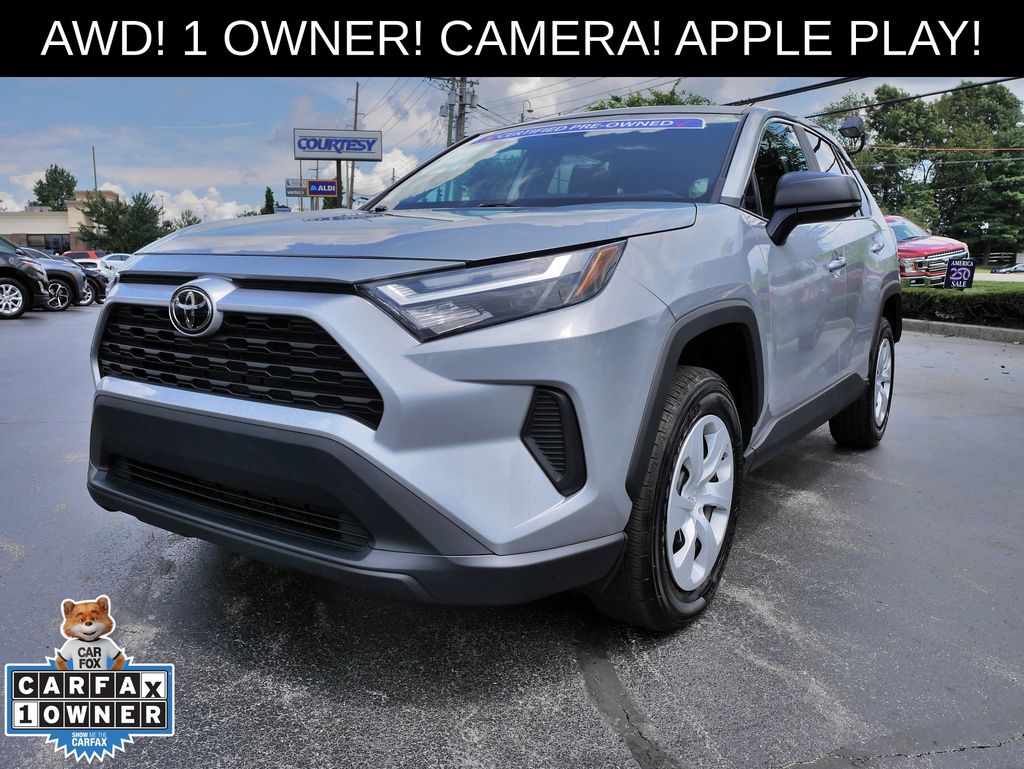 Silver Sky Metallic 2025 Toyota RAV4 SUV / Crossover All-Wheel Drive 8-Speed Automatic