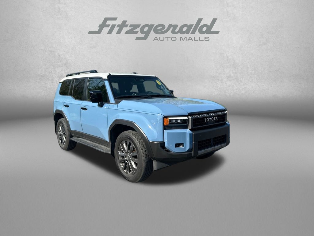 Heritage Blue/Gray Scape 2024 Toyota Land Cruiser 4WD SUV / Crossover Four-Wheel Drive 8-Speed Automatic