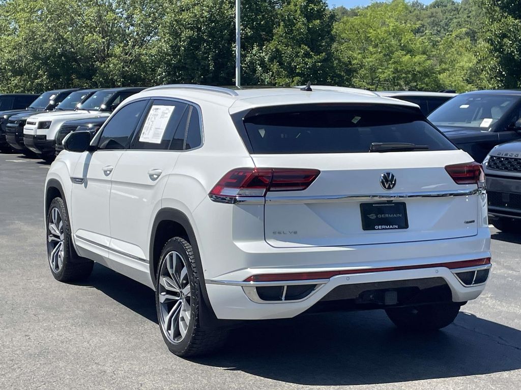 Used 2023 White Volkswagen 3.6L V6 SEL Premium R-Line image 9