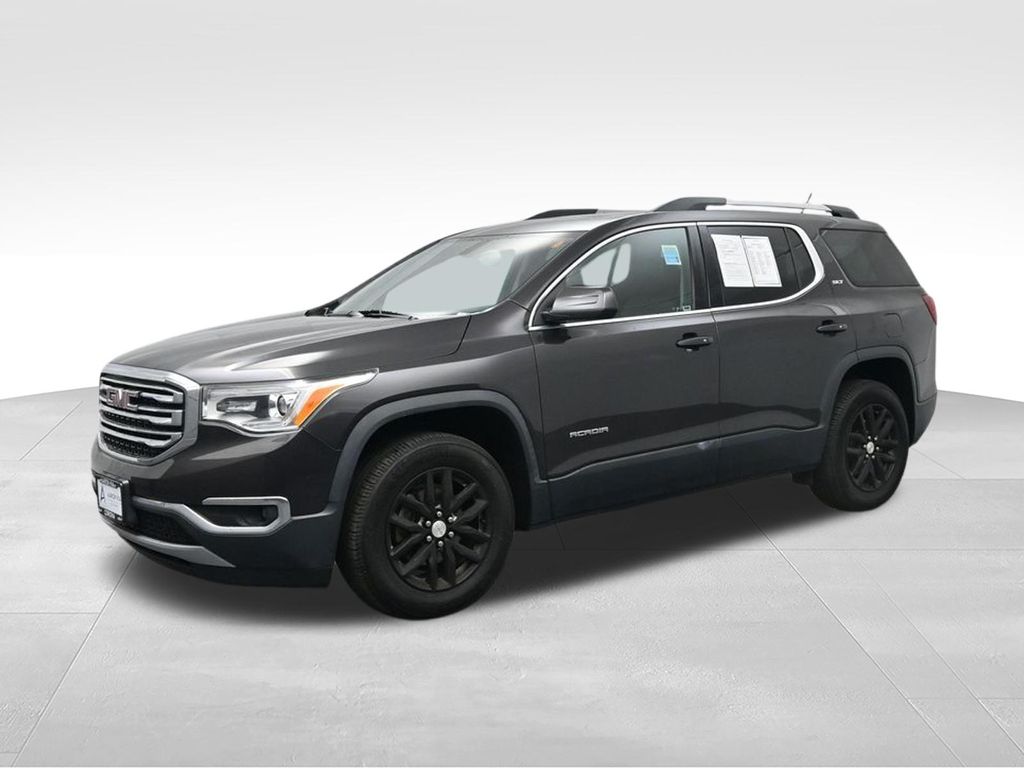 Gray (Iridium Metallic) 2018 GMC Acadia SLT-1 FWD SUV / Crossover Front-Wheel Drive 6-Speed Automatic