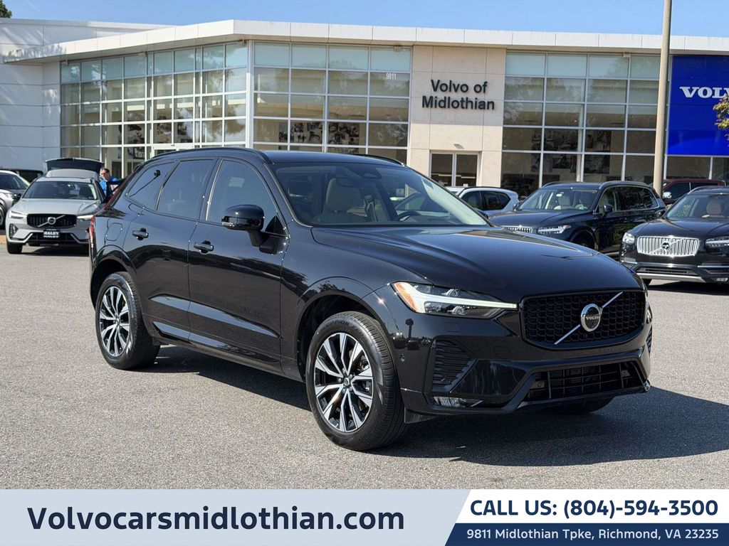 Onyx Black Metallic 2024 Volvo XC60 SUV / Crossover All-Wheel Drive Automatic